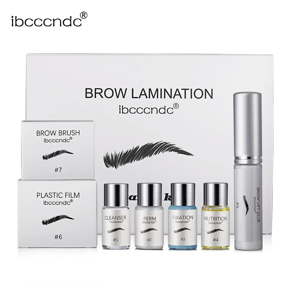 Brow Lamination Kit Professional Home Beauty Eyebrow Perming Kit DIY Eyebrow Shaping Setting Perming Shaping Set Makeup Tools