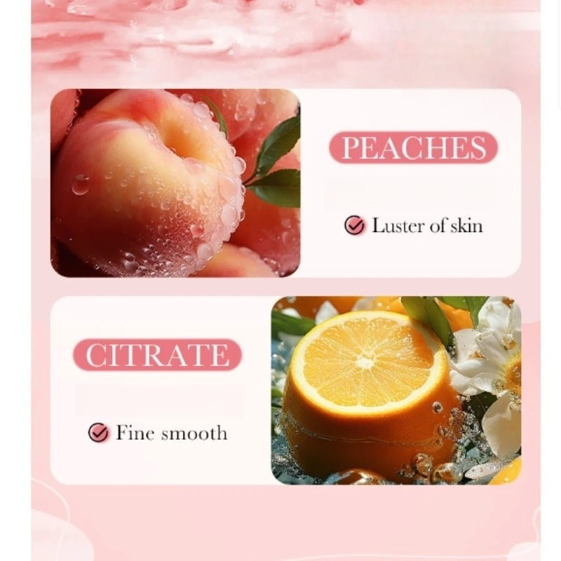 300ml Peach Exfoliating Shower Gel