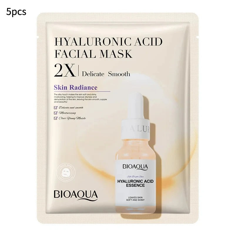Centella Collagen Face Mask VC Moisturizing Refreshing Sheet Masks Hyaluronic Acid Facial Mask Skin Care Products