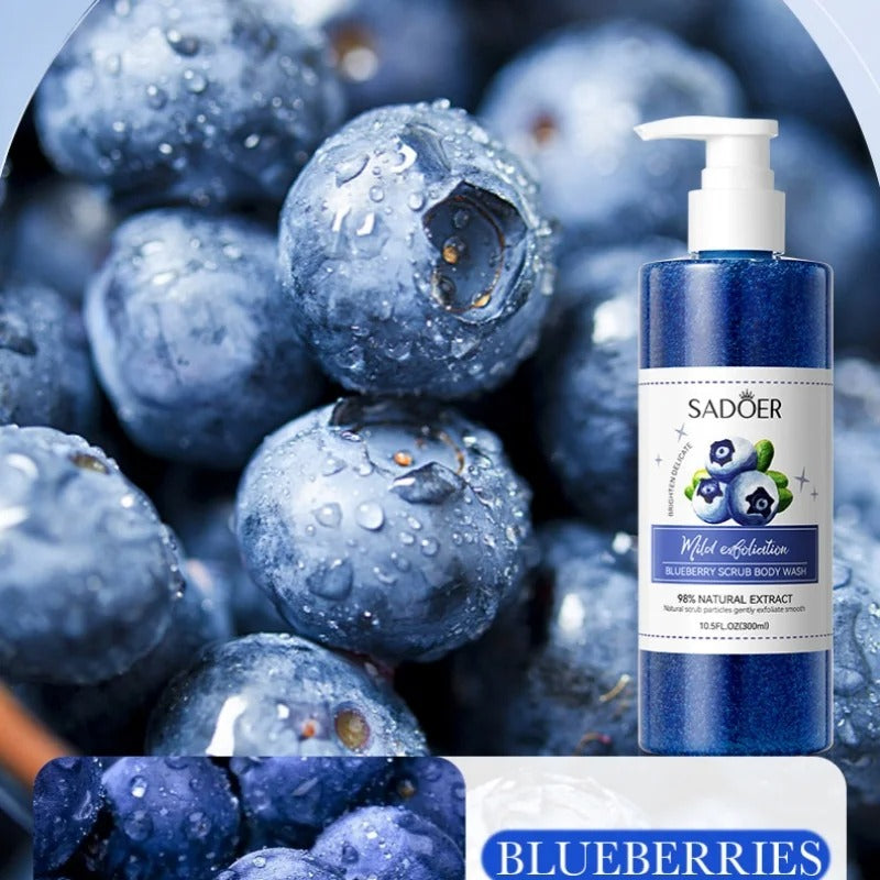 300ml Blueberry Exfoliating Shower Gel