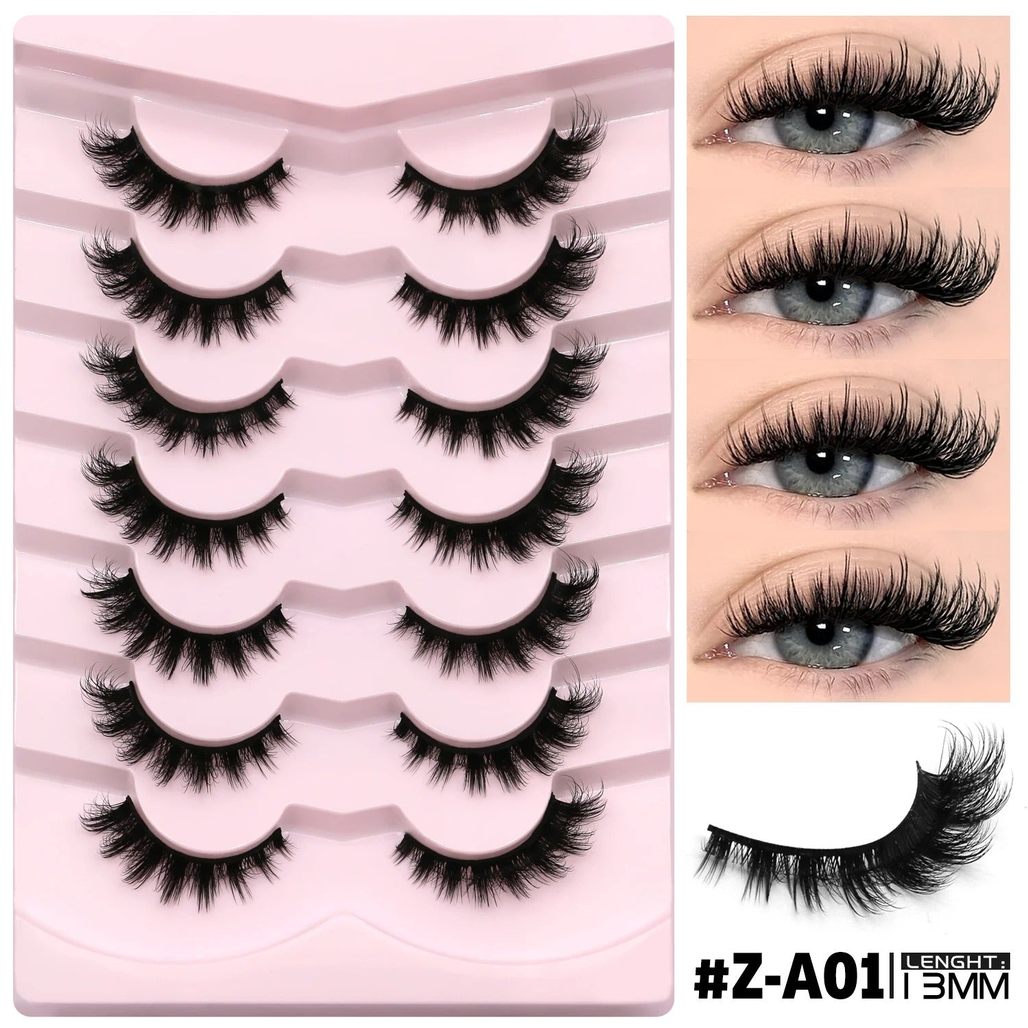 cat eye strip lashes
